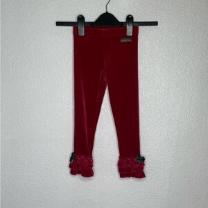 Matilda Jane Girl Velvet Pants Size 4